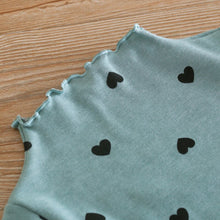 Load image into Gallery viewer, Long Sleeve Cute Hearts Design Cotton Tops For Kids
