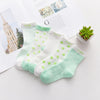 5 Pairs Thin Mesh Cute Socks For Babies