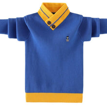 Load image into Gallery viewer, Winter Knitted Long Sleeve Warm Pullovers For Boys
