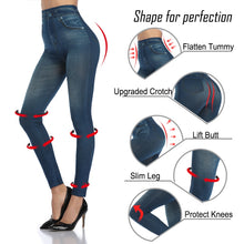 Load image into Gallery viewer, Push Up Seamless High Waist Warm Jeans Leggings freeshipping - Tyche Ace
