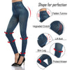 Push Up Seamless High Waist Warm Jeans Leggings freeshipping - Tyche Ace