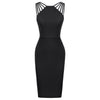 Elegant Pencil Backless Back Split Formal Dresses For Women