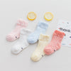 5 Pairs Thin Mesh Cute Socks For Babies