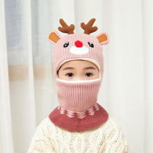 Load image into Gallery viewer, Animal Cartoon Windproof Winter Beanie Hats For Kids
