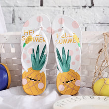 Load image into Gallery viewer, Fruit Print Design Most Comfortable Flip Flops freeshipping - Tyche Ace

