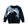 Dinosaur Printed Cartoon Long Sleeved Sweaters For Boys