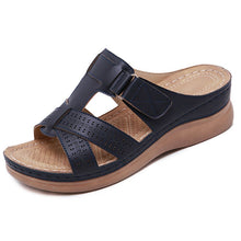 Load image into Gallery viewer, Women Vintage Orthopaedic Open Toe Wedge Sandals
