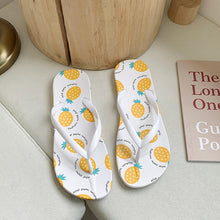 Load image into Gallery viewer, Fruit Print Design Most Comfortable Flip Flops freeshipping - Tyche Ace

