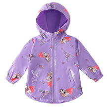 Load image into Gallery viewer, Kids Unisex Waterproof Hooded Trench Coat Raincoat - Tyche Ace
