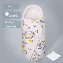 Load image into Gallery viewer, Shaped Pillow Design Stroller Cotton Cocoon Swaddle Sleepsack For Babies
