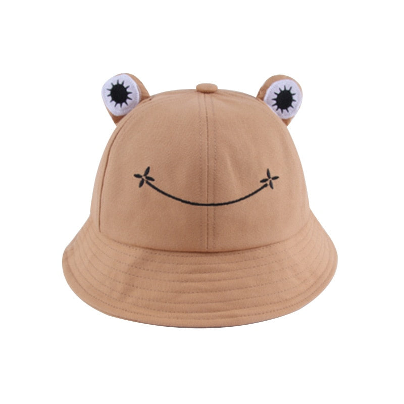 Unisex Hiking Fishing Frog Design Bucket Hat freeshipping - Tyche Ace