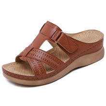 Load image into Gallery viewer, Women Vintage Orthopaedic Open Toe Wedge Sandals
