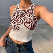 Load image into Gallery viewer, Cotton Retro Knitted Sleeveless Tank Tops freeshipping - Tyche Ace
