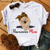 Bandana Pomeranian Mom T-Shirt freeshipping - Tyche Ace