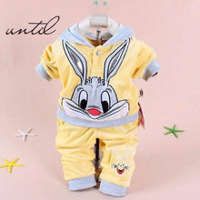 Load image into Gallery viewer, Unisex Cartoon Design T-shirt+Pants Sets For Kids
