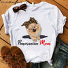 Bandana Pomeranian Mom T-Shirt freeshipping - Tyche Ace