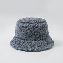 Load image into Gallery viewer, Lamb Wool Faux Fur Warm Winter Borg Winter Bucket Hats For Women - Tyche Ace
