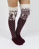 Long Thigh High Knitted Winter Over The Knee Socks For Women