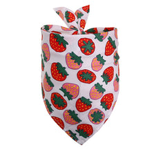 Load image into Gallery viewer, Summer Tropical Fruit Design Bandana For Dogs Cats
