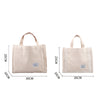 Small Square Corduroy Single Shoulder Messenger Bag For Women