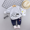 Kids  Unisex Cotton Shirt And Trousers Casual Wear freeshipping - Tyche Ace