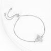 Bee Cubic Zirconia Crystal Charm Bracelet freeshipping - Tyche Ace
