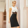 Hollow Out Bodycon Little Black Dress For Women
