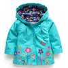 Kids Unisex Waterproof Hooded Trench Coat Raincoat