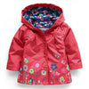 Kids Unisex Waterproof Hooded Trench Coat Raincoat