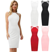 Load image into Gallery viewer, Elegant Pencil Backless Back Split Formal Dresses For Women
