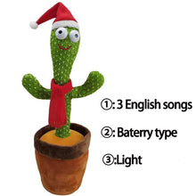 Load image into Gallery viewer, Kids USB Charged Educational Talking Cactus Toy freeshipping - Tyche Ace
