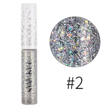 Load image into Gallery viewer, New 12 Colors Diamond Glitter Liquid Eyeliner Durable Waterproof Makeup Shimmer And Shine Eye Pencil Makeup Beauty Tools - Tyche Ace
