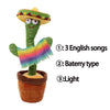 Kids USB Charged Educational Talking Cactus Toy freeshipping - Tyche Ace