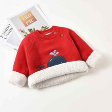 Load image into Gallery viewer, Unisex Animal Cartoon Design Warm Sweaters For Kids
