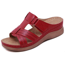 Load image into Gallery viewer, Women Vintage Orthopaedic Open Toe Wedge Sandals
