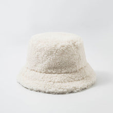 Load image into Gallery viewer, Lamb Wool Faux Fur Warm Winter Borg Winter Bucket Hats For Women - Tyche Ace
