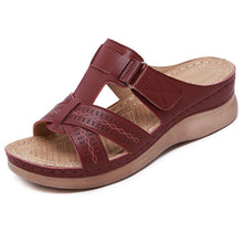 Load image into Gallery viewer, Women Vintage Orthopaedic Open Toe Wedge Sandals
