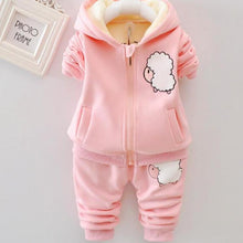 Load image into Gallery viewer, Unisex Baby Dog Cartoon Design Long Sleeve Jacket &amp; Trousers Suit
