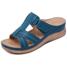 Load image into Gallery viewer, Women Vintage Orthopaedic Open Toe Wedge Sandals
