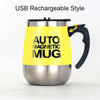 Automatic Self Stirring Magnetic Stainless Steel Smart Mixer Thermal Mug