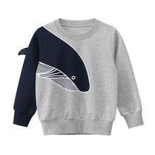 Load image into Gallery viewer, Dinosaur Printed Cartoon Long Sleeved Sweaters For Boys
