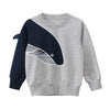 Dinosaur Printed Cartoon Long Sleeved Sweaters For Boys