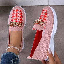 Load image into Gallery viewer, Comfortable loafers for women, casual loafers for women with chain decor - Tyche Ace
