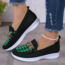 Load image into Gallery viewer, Comfortable loafers for women, casual loafers for women with chain decor - Tyche Ace
