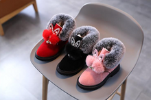 Load image into Gallery viewer, Unisex Winter Soft Bottom Plush Faux Fur Boots For Kids
