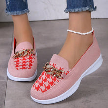 Load image into Gallery viewer, Comfortable loafers for women, casual loafers for women with chain decor - Tyche Ace
