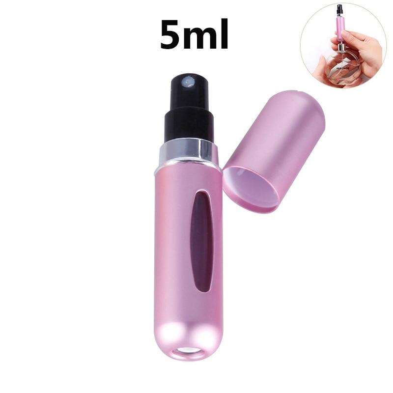 Aluminium Mini Portable Perfume Refillable Travel Spray Bottle freeshipping - Tyche Ace