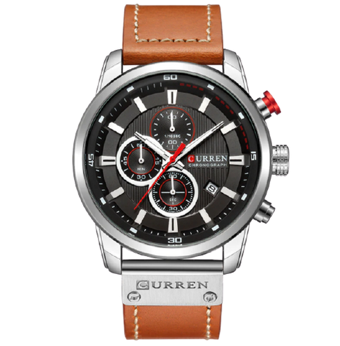Amazing Quartz Men Leather Wrist Band Watch freeshipping - Tyche Ace