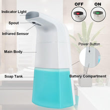 Load image into Gallery viewer, Automatic Intelligent Infrared Induction Touchless Hand Washing Soap Dispenser freeshipping - Tyche Ace
