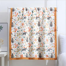 Load image into Gallery viewer, Baby 6 Layers Muslin Cotton Swaddle Breathable Blankets freeshipping - Tyche Ace
